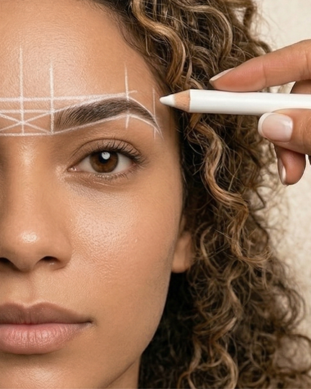 Design de sobrancelha personalizado